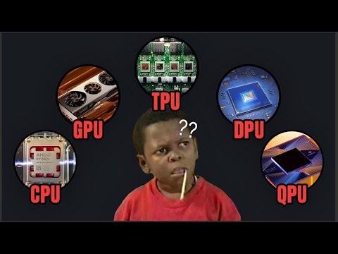 CPU vs GPU vs TPU vs DPU vs QPU: The Real Brains Inside Your Computer