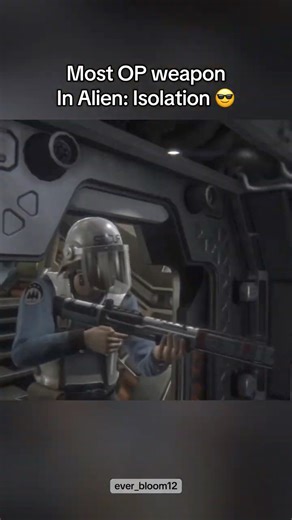 BEST WEAPON IN ALIEN ISOLATION 😀
