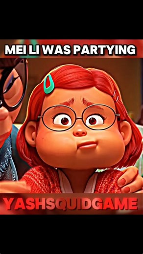 Rosalie's transformation made the party fun | turning red shorts | turning red edit #shorts