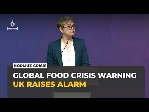 UK warns Iran's Hormuz blockade could trigger global food crisis