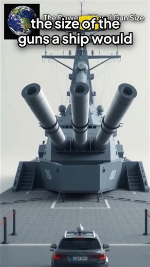 The Real Meaning of a 16-Inch Battleship Gun #Documentary#History #Navy#Battleship