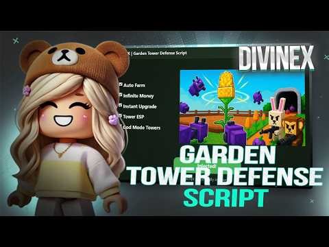 Garden Tower Defense Script – Auto Wave Clear, Farm Boost & Unlocks