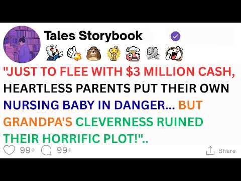 [ Full Story ]"Just to flee with $3 million cash, heartless parents put their own nursing baby in...