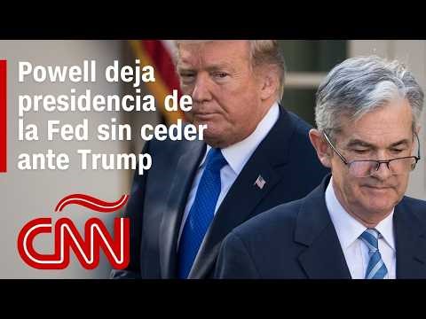 Powell no cede ante Trump y mantiene tasas de interés en su última junta como presidente de la Fed
