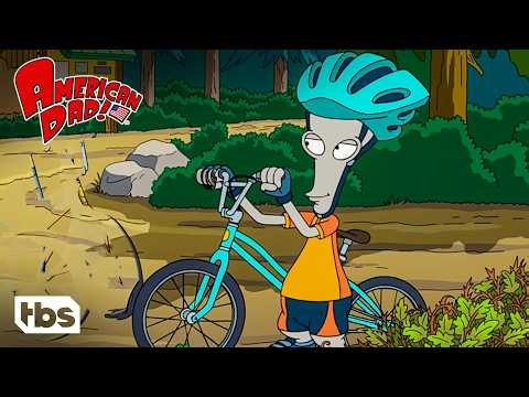 Everyone Thinks Roger Is A Literal Bike-Riding Monster (Clip) | American Dad | TBS