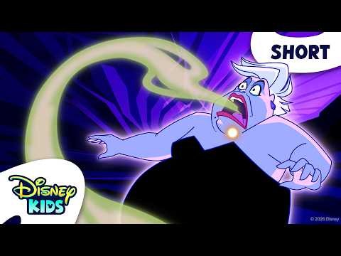 Ursula's Voice is Stolen! | Disney Villains' Nightmares 😈💤 | The Little Mermaid | @disneykids