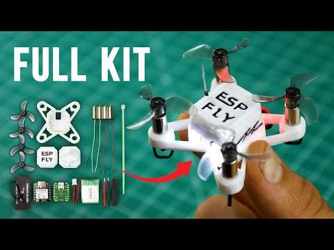 Build the TINIEST ESP32 Drone (Now a Kit) | ESP-FLY Tutorial