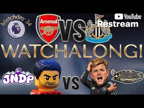 EPL Arsenal FC vs Newcastle United LIVE Watchalong!