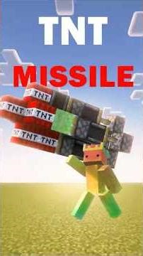How to build a TNT MISSILE in minecraft 2026 #tutorial #viral