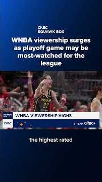 WNBA viewership surges as playoff game may be most-watched for the league