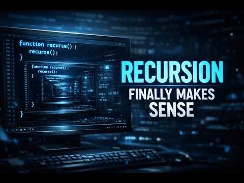 Recursion Finally Explained (Why It Confuses Everyone)