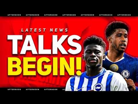 Santos AND Baleba TRANSFER Talks! Man Utd Transfer News
