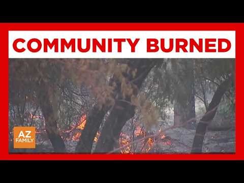 Wickenburg residents describe aftermath of Jones Fire