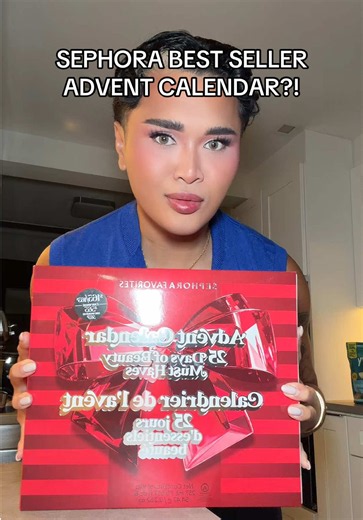 SEPHORA CAME OUT WITH A 25 DAY ADVENT CALENDAR FULL OF THEIR BEST SELLERS?! 😱😱🫣🫢 #unboxing #adventcalendar #unboxingvideo #sephora