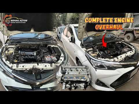 How We Resolved Toyota Corolla Engine Issue | Complete Engine Overhaul Fix by SOHAIL AUTOS