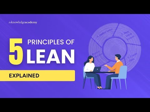 What Are the 5 Principles of Lean | Lean Principles Explained Under 3 Min | The Knowledge Academy