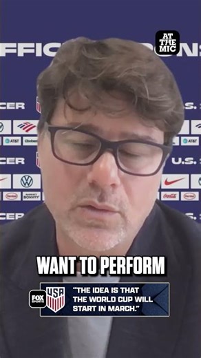 USMNT HC Mauricio Pochettino says 2026 FIFA World Cup begins in March 🗣🇺🇸 #usmnt #soccer #Worldcup