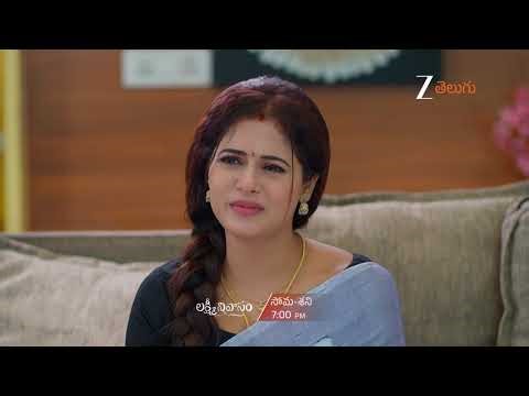 Lakshmi Nivasam Promo - 6 Jan 2026 - Mon to Sat @7PM - Zee Telugu
