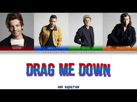 One Direction 'Drag Me Down' Lyrics [Color Coded ENG_ESP]