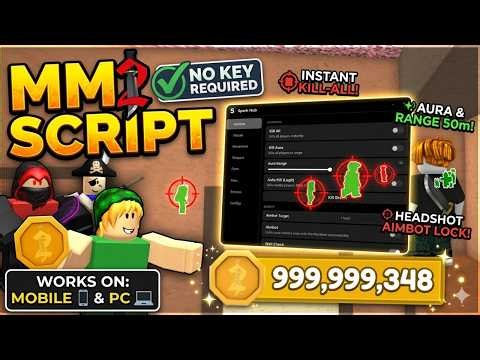 *NO KEY* 🔪 Murder Mystery 2 Script – Aimbot, Kill All, Fling, & Auto Farm! Mobile & PC