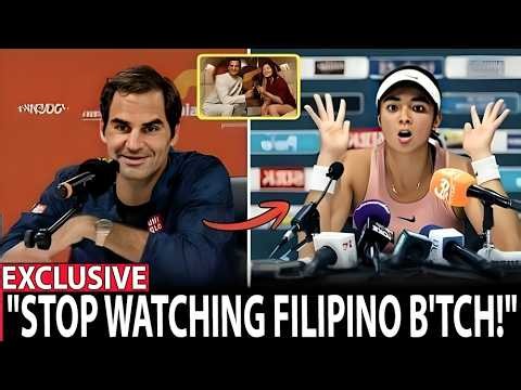 SHOCK CONFESSION! Roger Federer ACCIDENTALLY Reveals the TRUTH About Alex Eala!Tennis World STUNNED