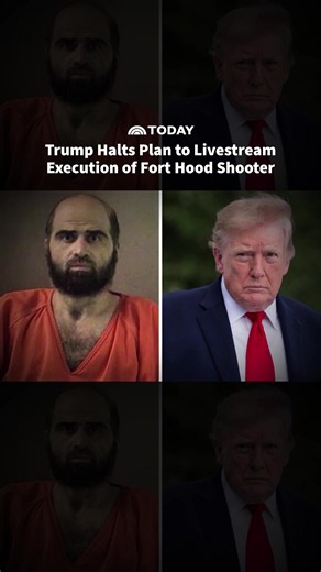 President Donald Trump has canceled plans to livestream the execution of the Fort Hood shooter amid intense backlash. NBC News Senior White House Correspondent Gabe Gutierrez reports for TODAY.
