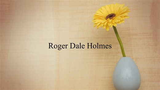 Obituary: Roger Dale Holmes - The Cullman Tribune