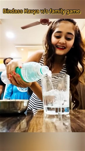 bindass kavya v/s family game #bindasskavya#shorts