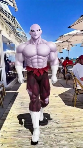Jiren Couldn't Resist Dancing #goku #jiren #gogeta #dragonballsuper #fyp