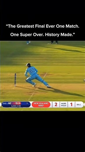 “Last Over Drama! Super Over Thriller | England vs New Zealand 2019 Final 🔥”