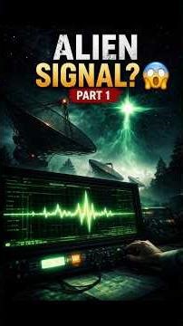 Did We Miss First Contact? The WOW Signal Explained 👽 #aliens #space