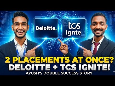 Deloitte & TCS Ignite Interview Experience 🔥 | How We Got Selected | Full Guide 2026