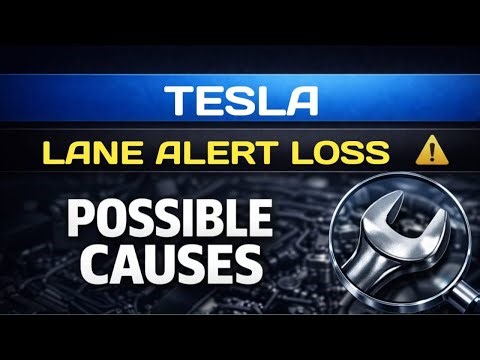 Tesla Loss of Autopilot Lane Departure Alerts – Likely Reasons Explained