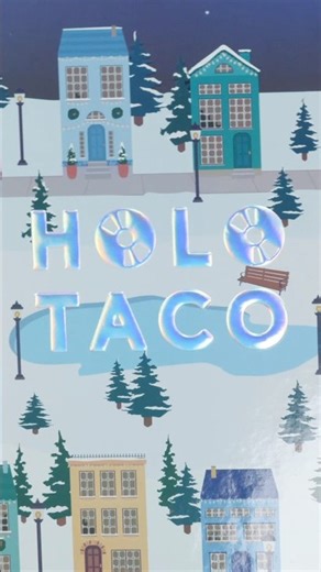 LOOK 👀HOLO TACO Swatch!