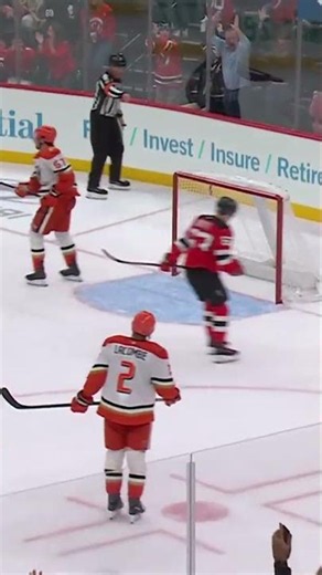 Jack Hughes with a Short Goal vs. Anaheim Ducks