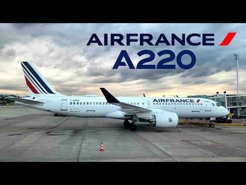 🇫🇷 Paris CDG - London Heathrow LHR 🇬🇧 Air France Airbus A220 [FULL FLIGHT REPORT]