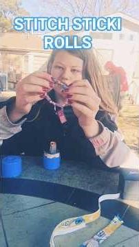 Stitch Sticki Rolls + My Graduation Class Ring 💍 #stitch #stickers #stickirolls #class2023 #ring