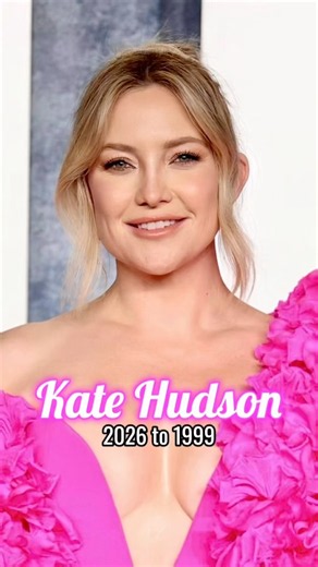 Kate Hudson transformation from 2026 to 1999