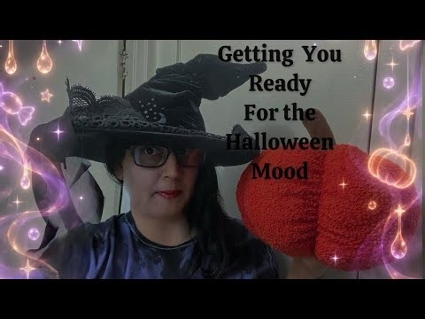 ASMR Getting You Ready For The Halloween Mood 