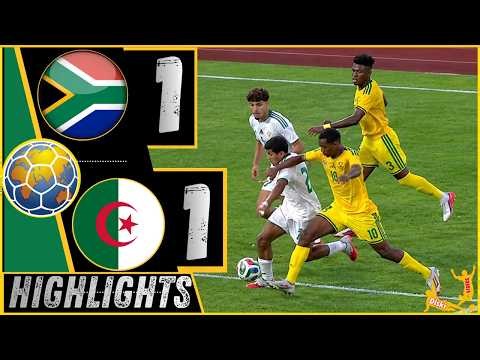 SOUTH AFRICA vs ALGERIA All Goals and Extended Highlights | U23 INTERNATIONAL FRIENDLIES 2026