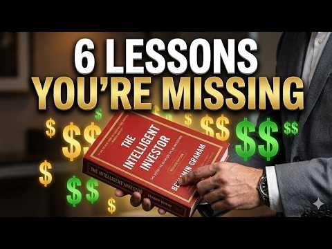 The Intelligent Investor by Benjamin Graham (6 Lessons That Made Warren Buffett Rich)