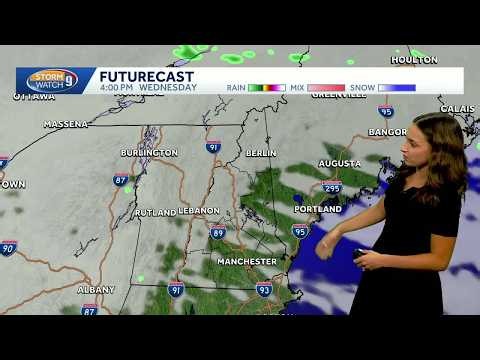 Video: Tracking showers Tuesday; northern snow chance Friday