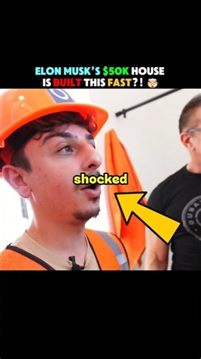 Elon Musk’s $50K Boxabl House Is Built INSANELY Fast! 😳🏠 #shorts #youtubeshorts #viral
