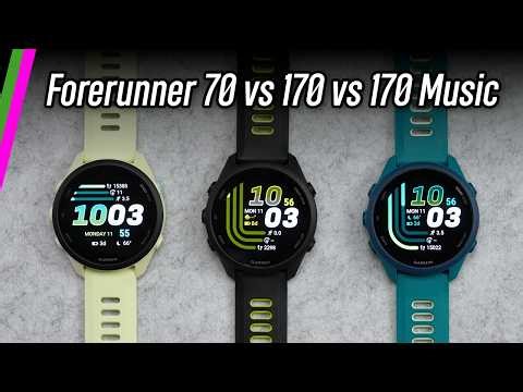 Garmin Forerunner 70 vs 170 // Comparison and Buyer’s Guide