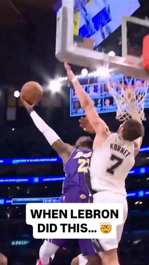 NBA on Instagram: "The last time the Lakers and Spurs faced off… @kingjames did THIS 😱 The @lakers head to San Antonio TONIGHT for another battle with the Spurs • 9:30pm/et on ESPN! 🍿"