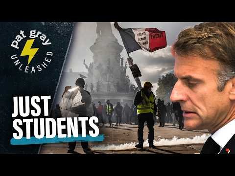 Macron Chose a Concert While Far-Left Rioters Set France Ablaze | 10/19/26