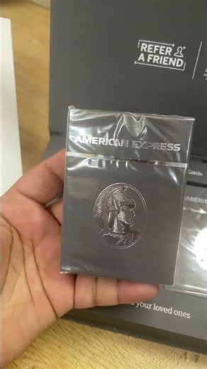 Rare American Express Referral Gift: Limited-Edition AMEX Playing Cards