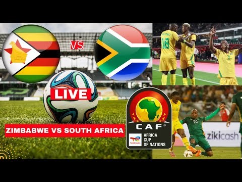 Zimbabwe vs South Africa 2-3 Live Africa Nations Cup AFCON Football Match Score Highlights Bafana