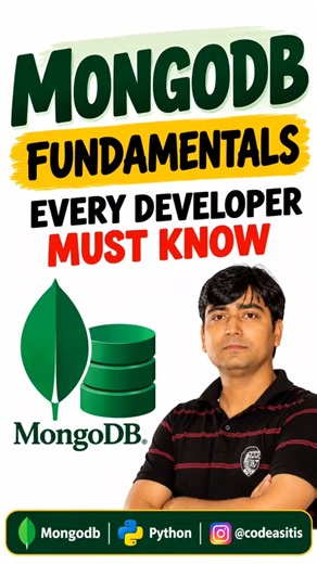 MongoDB Looks Easy… Until You Learn These Fundamentals! | MongoDB Basics #mongdb