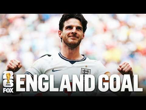 England Takes LEAD 🚨 Declan Rice Scores Goal vs France | 2026 FIFA World Cup™